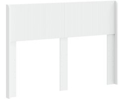 vidaXL - Hoofdbord - Wit - PB