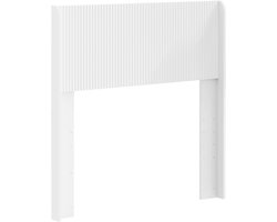 vidaXL - Hoofdbord - Wit - PB