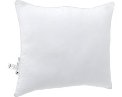vidaXL - Hoofdkussen - Wit - Katoen - en - polyester