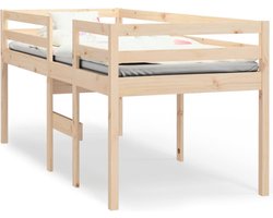vidaXL - Hoogslaper - massief - grenenhout - 80x200 - cm
