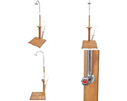 vidaXL Houten tuindouche -