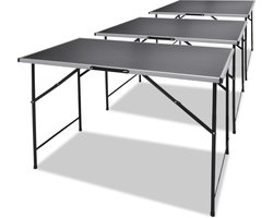 vidaXL Inklapbare Tafel - Behangtafel - Behangtafels inklapbaar 3 st - Kanteltafeltje - DIY Tafel - Creatieve Tafel