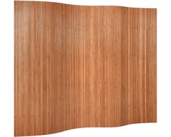 vidaXL - Kamerscherm 165x250 - cm bamboe - bruin