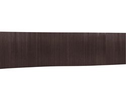 vidaXL - Kamerscherm - breedte - 800 - cm - hoogte - 165 - cm - bamboe - donkerbruin