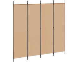 vidaXL - Kamerverdeler - polyester - staal