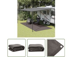vidaXL Kamperen - Tenttapijt - Tenttapijt 250x550 cm antracietkleurig - Camping - Veranda - Buitentapijten