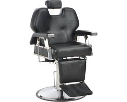 vidaXL - Kappersstoel - 72x68x98 - cm - kunstleer - zwart