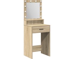 vidaXL - Kaptafel - Sonoma - Eik - 50 - x - 41 - x - 135 - cm - Bewerkt - hout