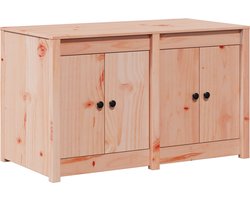 vidaXL - Keuken - Kast - met - plank - MEPPEL - Bruin - Eiken - 106 - x - 55 - x - 64 - cm