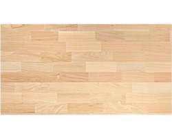 vidaXL - Keuken - werkblad - rechthoekig - 120x63,5x2,7 - cm - massief - eikenhout