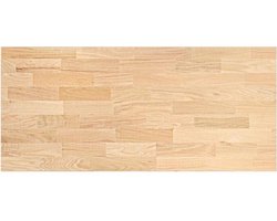 vidaXL - Keuken - werkblad - rechthoekig - 140x63,5x2,7 - cm - massief - eikenhout