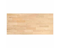 vidaXL - Keuken - werkblad - rechthoekig - 140x63,5x4 - cm - massief - eikenhout