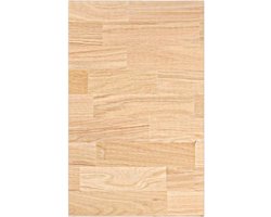 vidaXL - Keuken - werkblad - rechthoekig - 40x63,5x2,7 - cm - massief - eikenhout