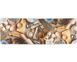 vidaXL - Keukenmat - wasbaar - 60x180 - cm - meerkleurig