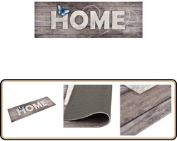 vidaXL Keukenmat - Wasbaar - Home Print - 45x150 cm Vloermat - Keukenmat - Vloerkleden - Thuisdecoratie - Multifunctioneel Tapijt