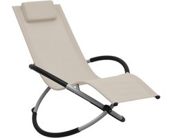 vidaXL - Kinderligbed - staal - crèmekleurig