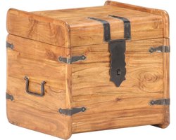 vidaXL - Kist - 40x40x40 - cm - massief - acaciahout