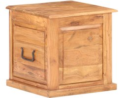 vidaXL - Kist - 40x40x40 - cm - massief - acaciahout
