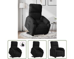 vidaXL Klikmechanisme - Dynamische Sleutel - Sta-op-stoel verstelbaar microvezelstof zwart - Draaihoek Instellen - Gereedschapset - Draper Tools