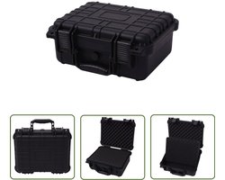 vidaXL Koffer - Beschermhoes - Beschermende materiaalkoffer 35x29,5x15 cm zwart - Reisaccessoires - Camerabijlagen - Elektronica Acessórios
