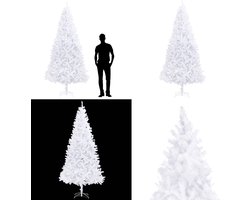 vidaXL - Kunstkerstboom - 300 - cm - wit