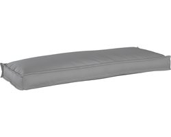 vidaXL - Kussen - Grijs - 110 - x - 40 - x - 8 - cm - Oxford - Stof