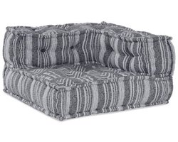 vidaXL - Kussen - Grijs - 70 - x - 70 - x - 54 - cm - Polyester