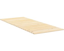 vidaXL - Lattenbodem - 80x200 - cm - massief - grenenhout