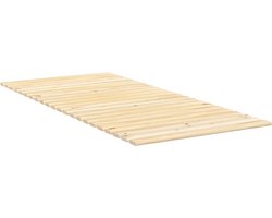 vidaXL - Lattenbodem - massief - grenenhout - 90x200 - cm