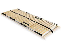 vidaXL - Lattenbodem - met - 28 - latten - 7 - zones - 70x200 - cm