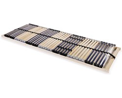vidaXL - Lattenbodem - met - 42 - latten - 7 - zones - 80x200 - cm