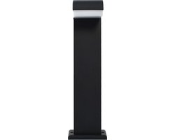 vidaXL LED-buitenlamp 9 W ovaal zwart