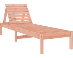 vidaXL - Ligbed - 199,5x60x74 - cm - massief - douglashout