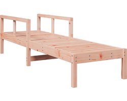 vidaXL - Ligbed - 199,5x62x55 - cm - massief - douglashout