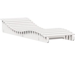 vidaXL - Ligbed - 205x70x31,5 - cm - massief - grenenhout - wit