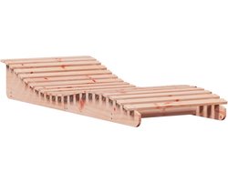 vidaXL - Ligbed - 205x80x31,5 - cm - massief - douglashout