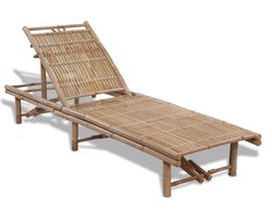 vidaXL - Ligbed - bamboe