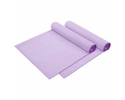 vidaXL - Ligbedhanddoeken - 2 - pcs - Paars - 210 - x - 75 - cm - Polyester - en - polyamide
