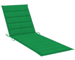 vidaXL - Ligbedkussen - 200x60x3 - cm - oxford - stof - groen