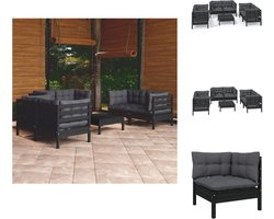 vidaXL Loungeset - Loungesets - Lounge Set - Lounge Sets - 7-delige Loungeset met kussens massief grenenhout