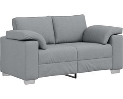 vidaXL - Loveseat - - - Lichtgrijs - - - 120 - cm - - - Stof