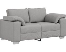 vidaXL - Loveseat - Wolkgrijs - 160 - cm - Stof