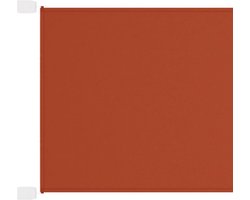 vidaXL Luifel â€“ 60x1000 cm â€“ Oxford stof â€“ Terracotta Balkon Privacy - BalkonScherm - Buitenschilderij - Terra Cotta Decoratie - Windbescherming