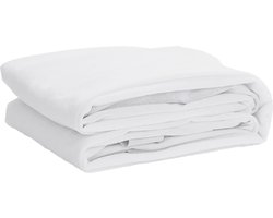 vidaXL - Matrasbeschermer - waterdicht - 90x200 - cm - wit