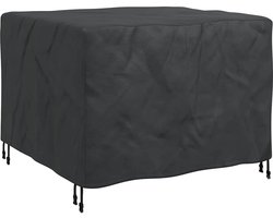 vidaXL - Meubelbescherming - Effen - Zwart - 113 - x - 113 - x - 73 - cm - 210D