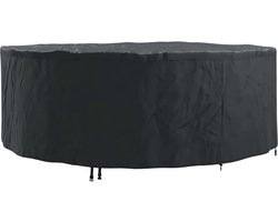 vidaXL - Meubelbescherming - Zwart - 244 - x - 244 - x - 71 - cm - 210D - Oxford - Stof