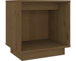 vidaXL - Nachtkastjes - 2 - st - 40x30x40 - cm - massief - grenenhout - honingbruin