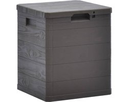 vidaXL - Opbergbox - voor - in - de - tuin - 90 - L - bruin