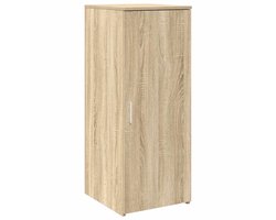 vidaXL - Opbergkast - 40x45x103,5 - cm - bewerkt - hout - sonoma - eikenkleurig