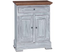 vidaXL - Opbergkast - 63 - x - 30 - x - 79 - cm - Massief - Mahoniehout